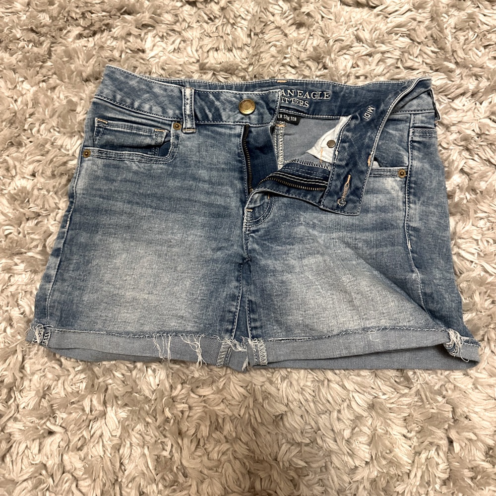 AE Super Super Stretch Midi Shorts